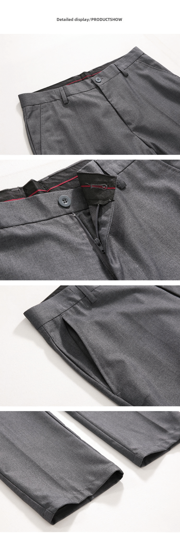 Mrcyc Men's Autumn Korean Wide-Leg Straight Pants High-end Loose Pants